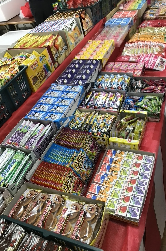 駄菓子陳列のコツ